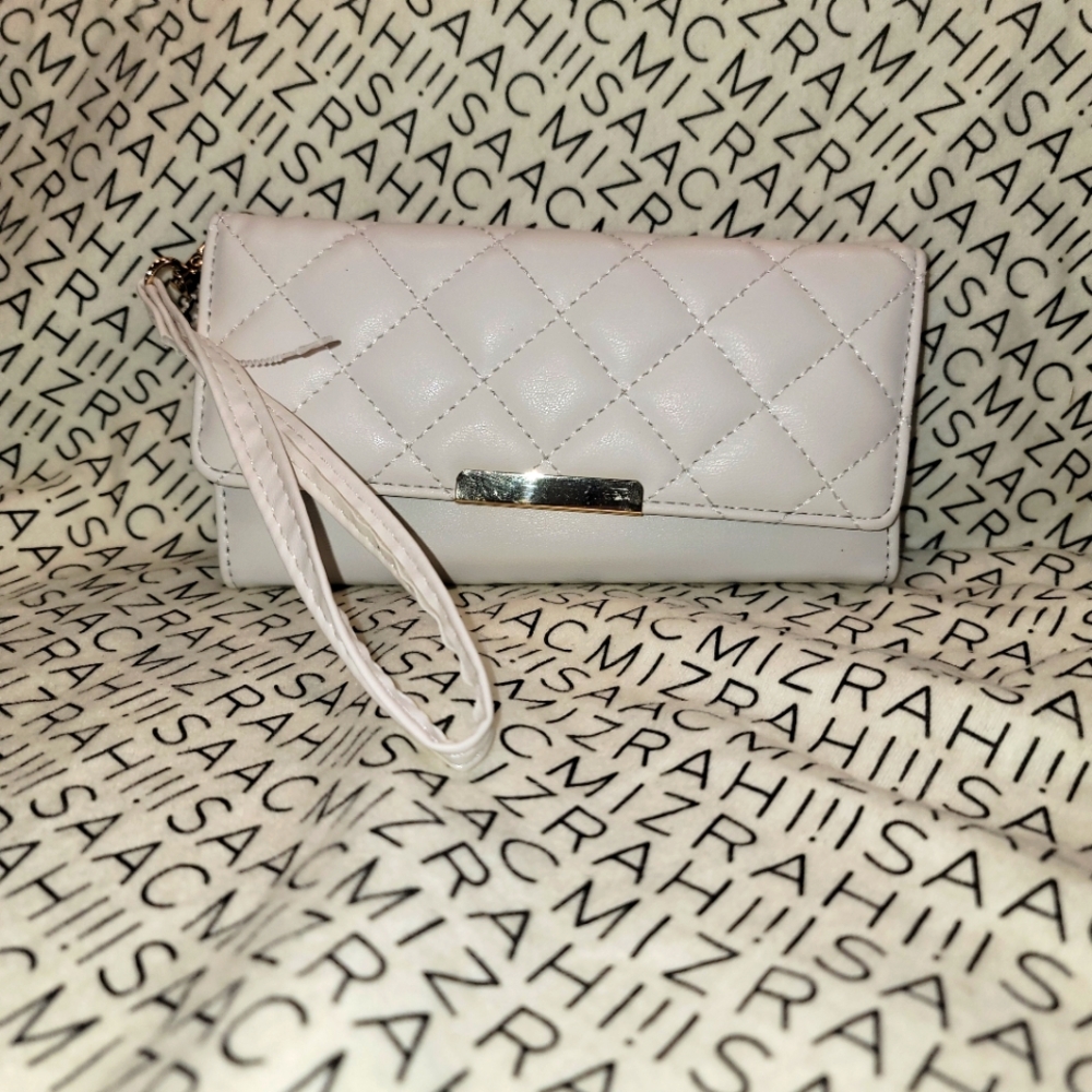 COPY - NWT BOUTIQUE wristlet/Wallet Color: Bone/Off-white